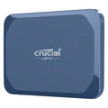 Crucial X10 4TB Portable SSD, Up to 2,100MB/s, USB 3.2 USB-C, External Solid State Drive, Compatible with Windows, Mac & Android, Durable Storage for Games, Photos & Files, Blue - CT4000X10SSD9-02