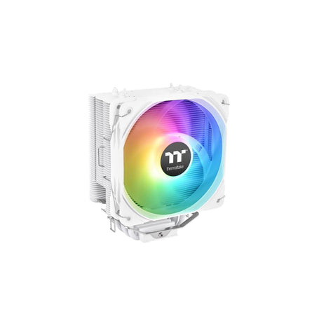 Thermaltake UX200 SE White 5V Motherboard ARGB Sync 16.8 Million Colors 15 Addressable LED Intel/AM5/AMD (LGA 1851/1700) Universal Socket Hydraulic Bearing 170W CPU Cooler CL-P116-AL12SW-A