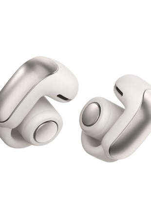 Bose Ultra Open Bluetooth Earbuds, True Wireless Earbuds with OpenAudio for Awareness, Clip On Design for Comfort, Immersive Audio, Up to 48 Hrs of Playtime, White Smoke