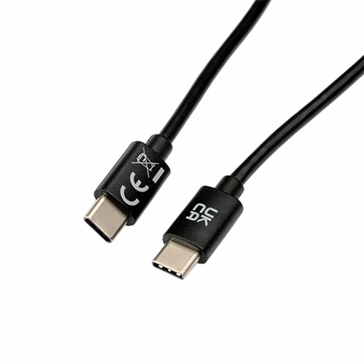 V7 Cables V7USB2C-2M USB 2 High-Speed USB C Cable Black