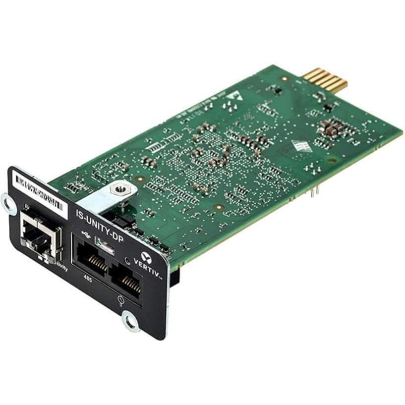 Vertiv Liebert IntelliSlot Unity-DP - Network Card |Remote Monitoring Adapter | Dual Protocol (IS-UNITY-DP)
