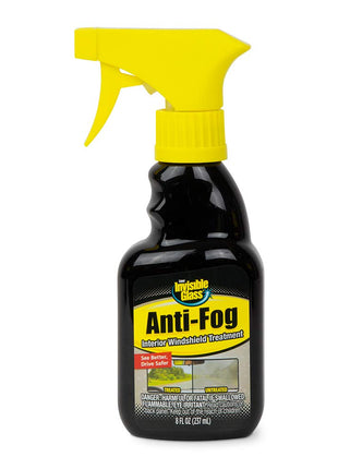 Invisible Glass 92472 Anti-Fog Interior Windshield Treatment Car Glass Defogger Cleaning Spray Prevents Windshield Fogging To Improve Driving Visibility, No Streaks or Haze, 8 Fl Oz, Pack of 1