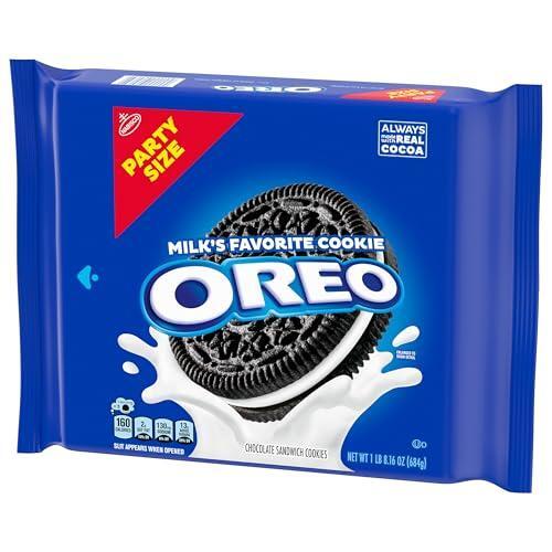 OREO Chocolate Sandwich Cookies, Party Size, 24.16 oz
