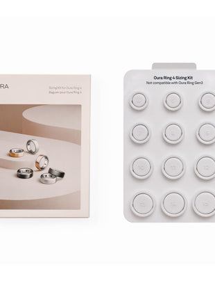 Oura Ring 4 Sizing Kit - Smart Ring Accessory - Before You Buy - Unique Sizing, Not Standard US Sizes - Receive Credit for Purchase - Compatible with Oura App, Android & iOS