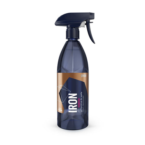Gyeon Iron Redefined Iron Remover Fallout Cleaner for Car Paint Wheels Glass pH Neutral Color Changing Formula Removes Brake Dust Rust & Rail Dust Powerful Auto Detailing Surface Decontamination