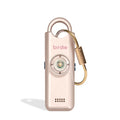 She's Birdie - The Original Personal Safety Alarm for Women by Women - Loud Siren, Strobe Light and Key Chain for Self Defense - Rechargeable with Power Switch and Flashlight (Metallic Rose)