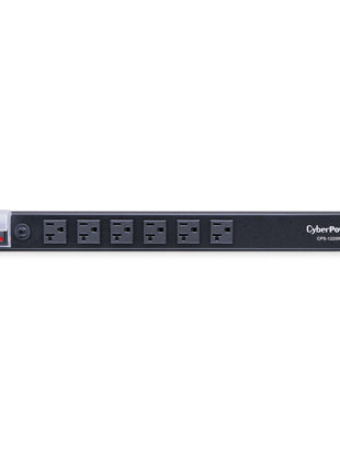 CyberPower CPS1220RM Basic PDU, 100-125V/20A, 12 Outlets, 15ft Power Cord, 1U Rackmount