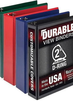 Durable View 2 inch Basic Asst