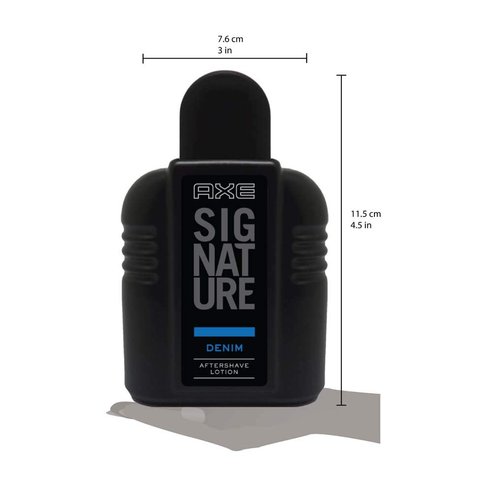 AXE Signature Denim Spicy After Shave Lotion, 100 Ml, Cream,Lotion, Men