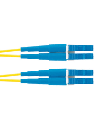 Panduit Duplex OS2 Singlemode Fiber Optic Patch Cord, 9 μm Core, LC Duplex Connectors, 3.28 ft (1 m) L, Riser (OFNR)