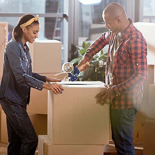 Amazon Basics Packing Tape for Moving boxes, Shipping Tape Refills, Clear, 1.88-Inch Wide x 109 Yards, 6-Pack, Total 654 Yards