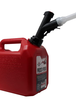 Garage Boss Press 'N Pour Gas Can | 2 gallon | Red | SKU: GB320