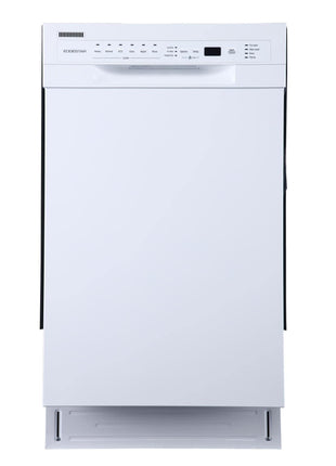 EdgeStar BIDW1802WH 18 Inch Wide 8 Place Setting Built-In Dishwasher