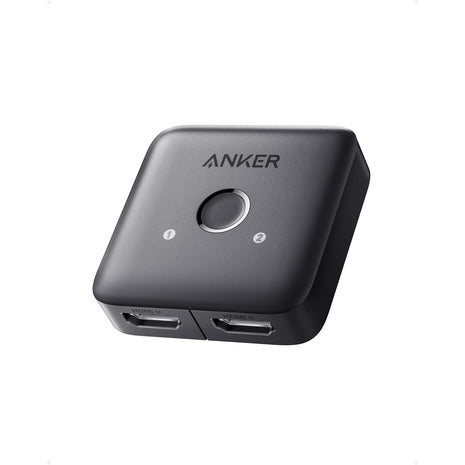 Anker HDMI Switch, 2 in 1 Out HDMI Switcher, Monitor Switch with 4K@60Hz | Smooth Finish, Supports HDR/3D/Dolby, for Laptops/PC/Xbox/PS5/PS4/Projector, and More