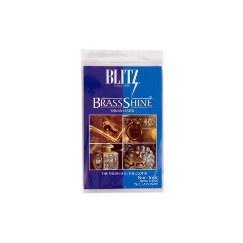 Blitz 21025 Brass Tarnish Eater Cloth-Single-Ply, Treated, 2 Pack