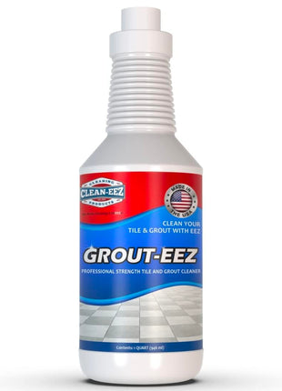 Clean-eez Grout-eez Super Heavy-Duty Grout Cleaner - Powerful Tile and Floor Stain Remover for Bathroom, Kitchen, and More - 32 oz.