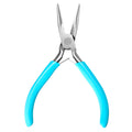 Needle Nose Pliers 4.5 Inch Jewelry Pliers Super Precision Jewelry Making Tools Comfort Grip Handle Craft Pliers for Jewelry Repair Wire Bending Gripping