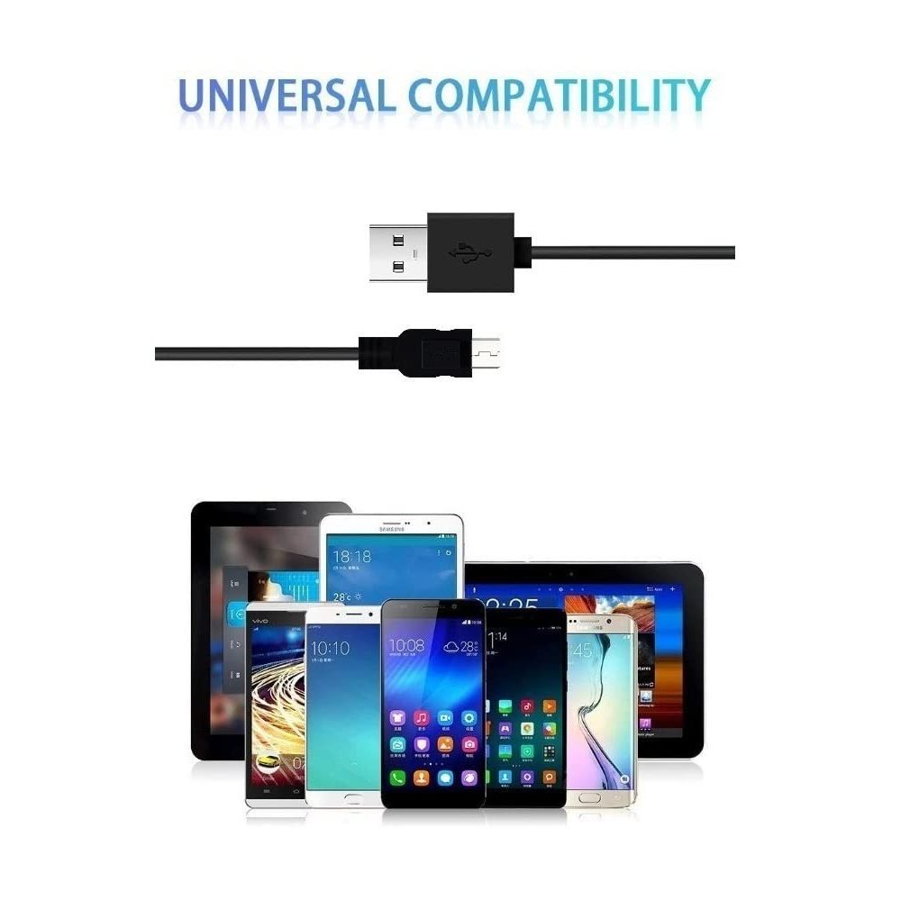 MYFON Micro USB Cable, 2 Pack [6FT, 6FT], Fast Charging Cable, High Speed Android Charging Cable, Android Phone Cable for Samsung Galaxy S7 Edge S6 S5 and More, Trustable