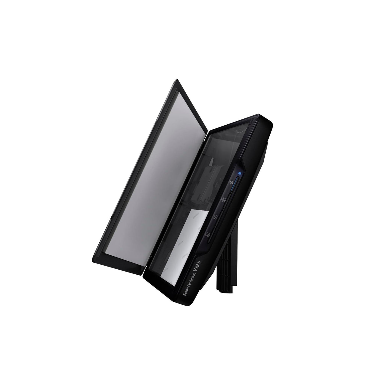 Epson Perfection V19 II Color Photo and Document Flatbed Scanner with 4800 dpi Optical Resolution, USB Power and High-Rise, Removable Lid