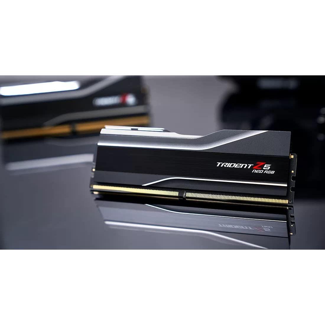 32GB G.Skill DDR5 Trident Z5 Neo RGB 6000MHz CL30 1.35V Dual Channel Kit (2X 16GB) Black