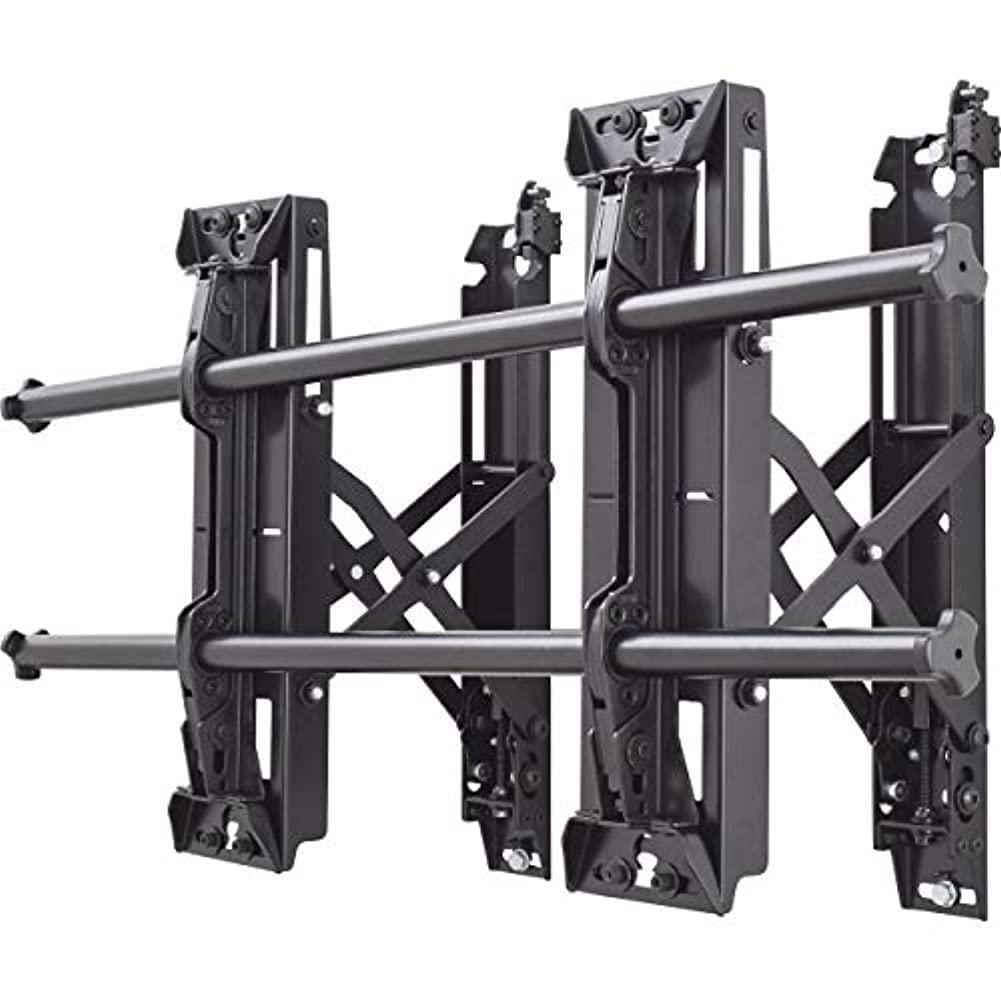 Chief Manufacturing, Pull Hardware, Black Wall Mount Up to 11.54 inch Extention from Wall (FCAV1U)