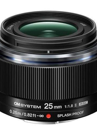 OM SYSTEM Olympus M.Zuiko Digital 25mm F1.8 II for Micro Four Thirds System Camera, Weather Proof, Compact Design, Beautiful Bokeh, Bright | Weather Proof, Compact Design, Beautiful Bokeh