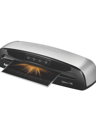 Fellowes Saturn 3i 95 Thermal Laminator Machine for Home or Office with Pouch Starter Kit, 9.5 inch, Fast Warm-Up, Jam-Free Design(5735801)