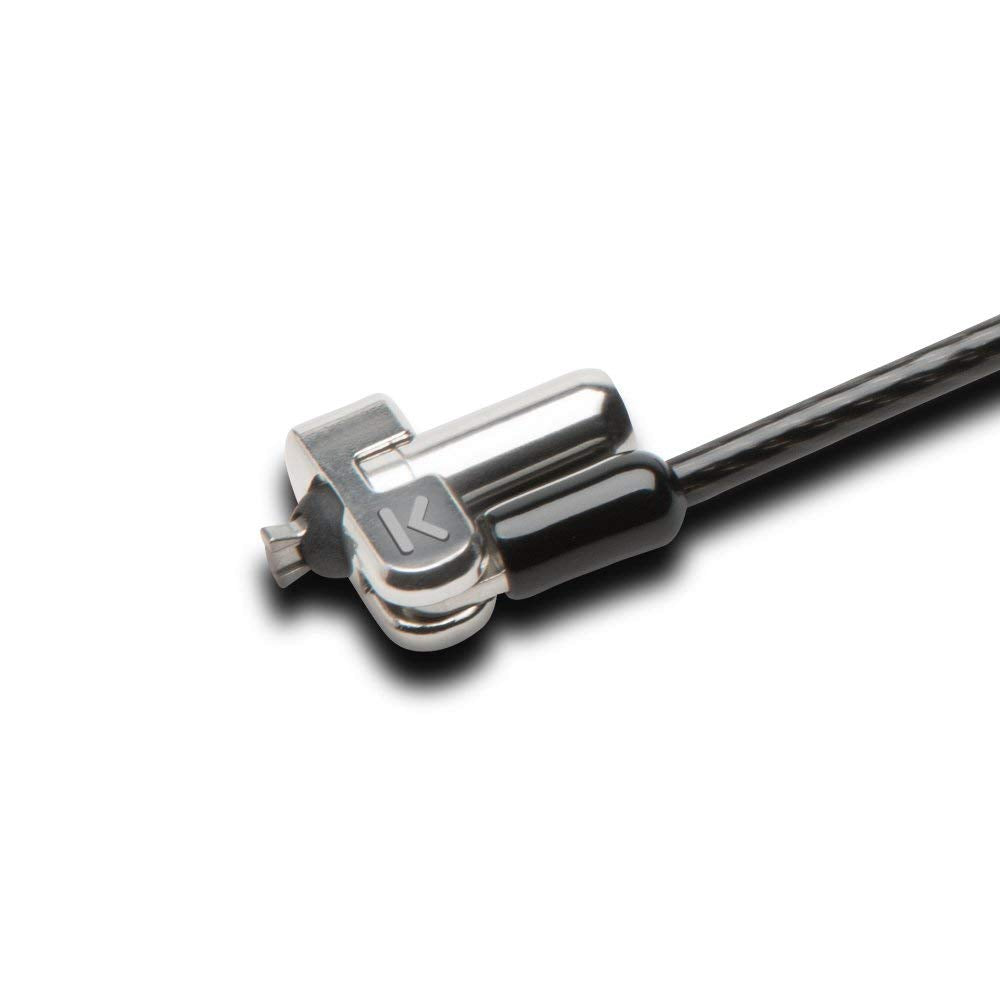 Kensington N17 Dell Laptop Lock - Keyed (K64440WW), Black and Silver, 1.1"x0.4"x0.4"