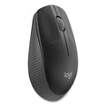 Logitech Wireless Mouse M190 - Full Size Ambidextrous Curve Design, 18-Month Battery with Power Saving Mode, Precise Cursor Control & Scrolling, Wide Scroll Wheel, Thumb Grips (Charcoal)