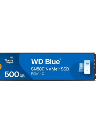 Western Digital 500GB WD Blue SN5000 NVMe Internal Solid State Drive SSD - PCIe Gen 4.0, M.2 2280, Up to 5,000 MB/s - WDS500G4B0E [New Generation]