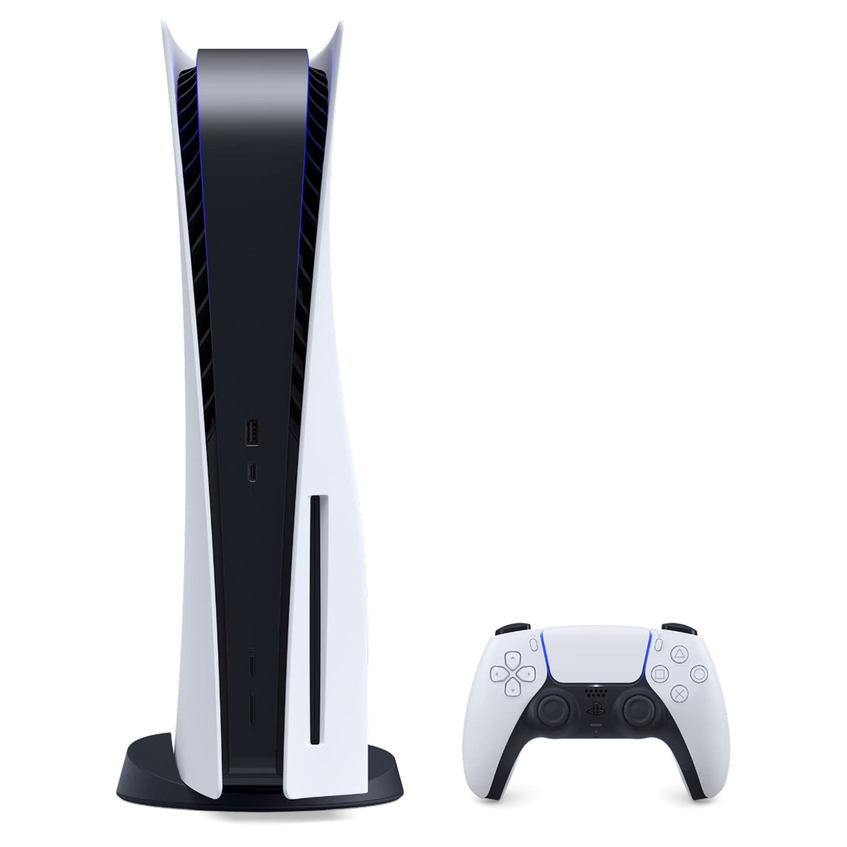 PlayStation 5 Disc Edition 825GB Gaming Console + 1 Wireless Controller for PS5, 8-Core x86-64-AMD Ryzen Zen 2 CPU, 16GB GDDR6, Up to 120FPS, Michooyel HDMI_Cable