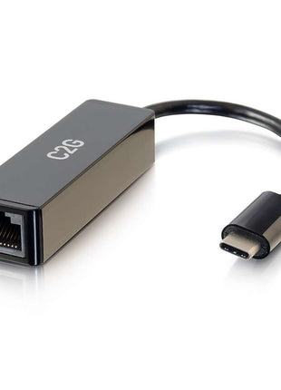 C2G USB Adapter, Gigabit Ethernet Network Adapter, Black, Cables to Go 29826