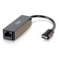 C2G USB Adapter, Gigabit Ethernet Network Adapter, Black, Cables to Go 29826