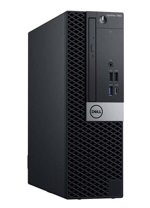 DELL Optiplex 7060 SFF Desktop Computer PC | Intel 8th Gen i7-8700 (6 Core) | 32GB DDR4 Ram 512GB NVMe M.2 SSD | Built-in WiFi & Bluetooth | Windows 11 Pro | Wireless Keyboard & Mouse(Renewed)