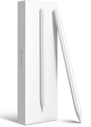 Gnanlen iPad Pencil 2nd Generation Magnetic Wireless Fast Charging, Same as Apple Pencil 2nd Gen, Stylus Pen Work for iPad Pro 11in 1/2/3/4, iPad Pro 12.9in 3/4/5/6, iPad Air 4/5, iPad mini 6, White