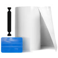 VViViD Clear Paint Protection Bulk Vinyl Wrap Film 12 Inches x 120 Inches Including 3M Squeegee and Black Felt Applicator