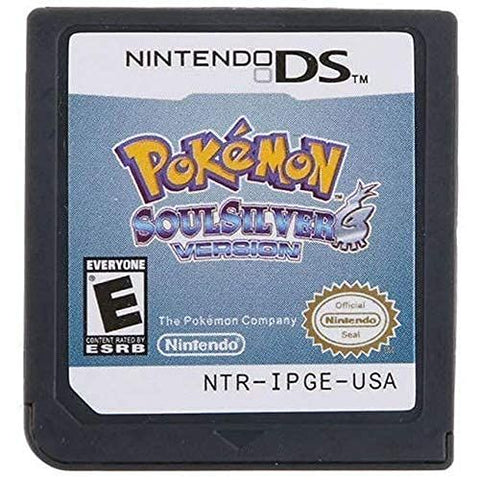 AKL Soul Silver Version Game Cartridge DS for Nintendo 3DS/NDSI/2DS (Reproduction Version)