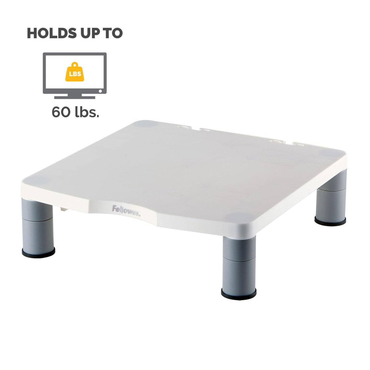 Fellowes Standard Monitor Riser (91712), Platinum/Graphite