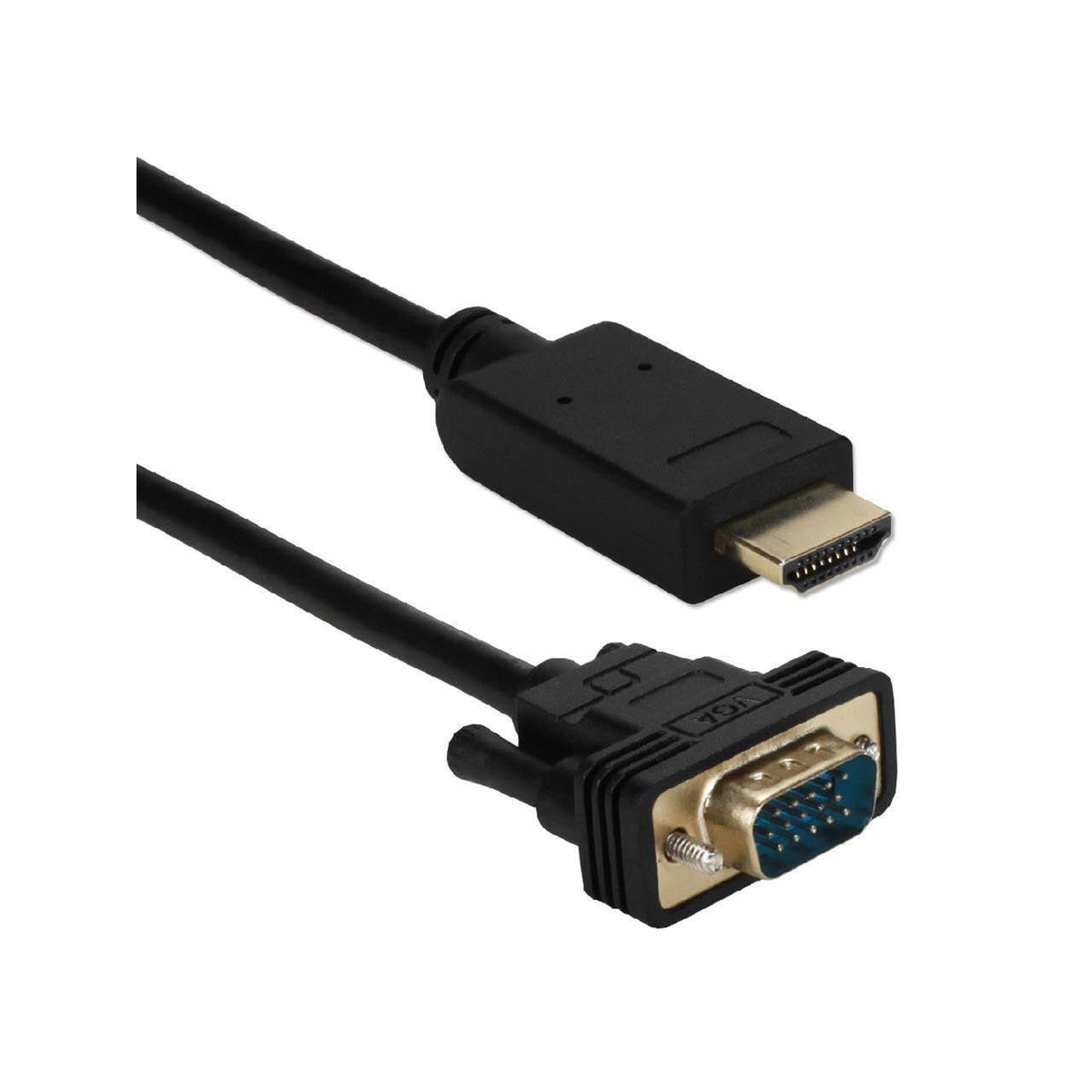 QVS XHDV-03 3FT HDMI to VGA Video Converter Cable