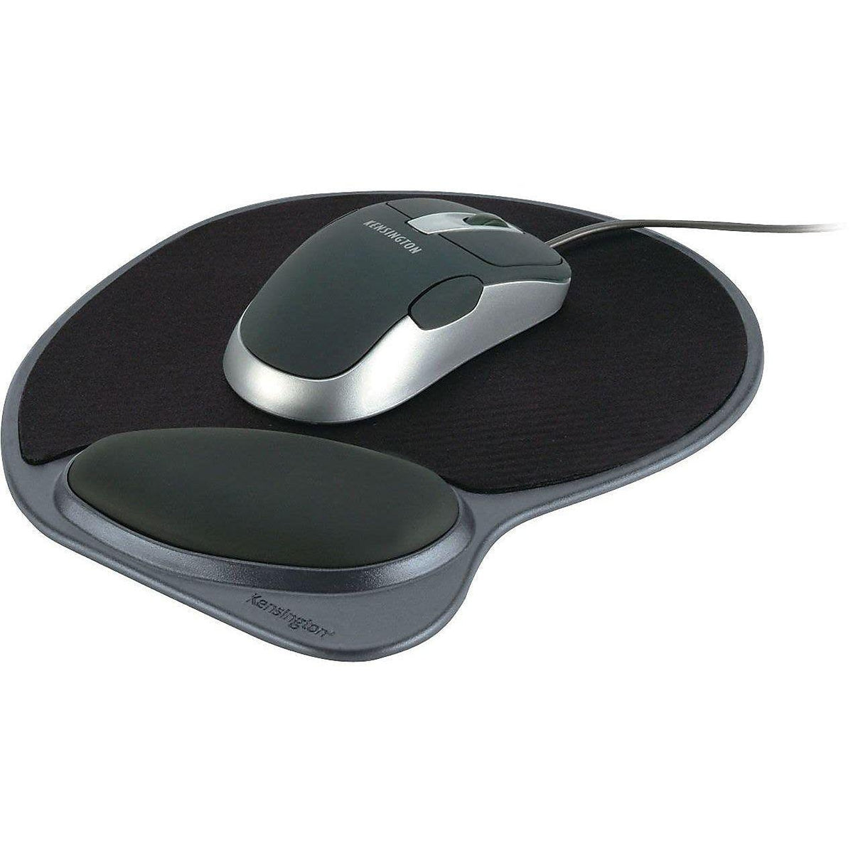 Kensington 62816 Memory Foam Mouse Pad Wrist Pillow, Black