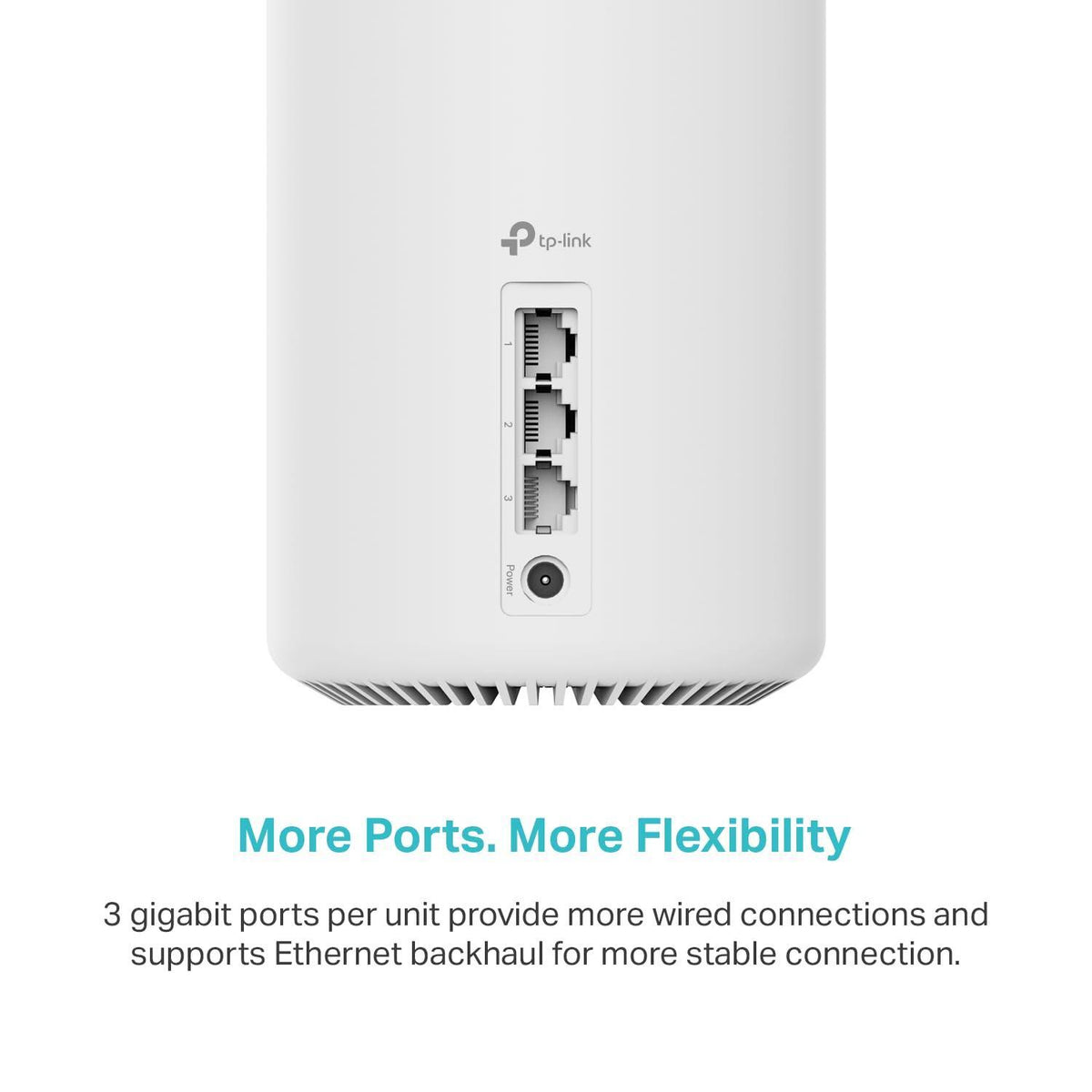 TP-Link Deco XE75 AXE5400 Tri-Band WiFi 6E Mesh System - Wi-Fi up to 7200 Sq.Ft, Engadget Rated Best Mesh for Most People, Replaces WiFi Router and Extender, AI-Driven Mesh New 6GHz Band, 3-Pack