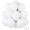 ASIYUHY White Balloons 100 Pack 12 Inch White Latex Party Balloons with 2 Rolls of Ribbon Helium Balloons for Wedding Birthday Party Baby Shower Engagement Anniversary Decorations