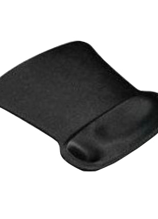 Allsop Ergoprene Gel Mousepad with Wrist Rest - Black (30191), 8 inch x 10 inch x 1 inch