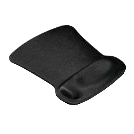 Allsop Ergoprene Gel Mousepad with Wrist Rest - Black (30191), 8 inch x 10 inch x 1 inch