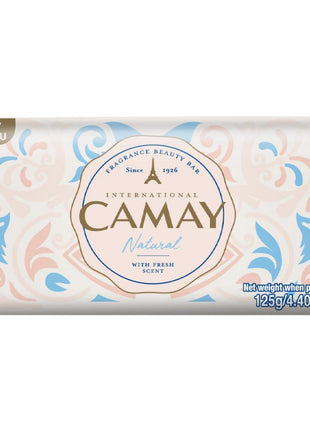 Camay Natural International Beauty Bath Bar | Beauty Bathing Soap|French Fragrance|For All Skin Types 125g|PO8