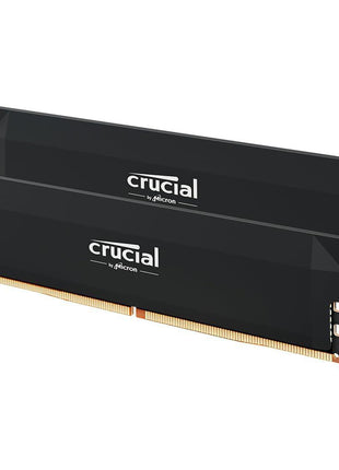 Crucial Pro DDR5 RAM 32GB Kit (2x16GB) 6400MHz CL38, Overclocking Desktop Gaming Memory, Intel XMP 3.0 & AMD Expo Compatible – Black CP2K16G64C38U5B