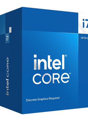 Intel Core i7-14700F Desktop Processor 20 cores (8 P-cores + 12 E-cores) up to 5.4 GHz
