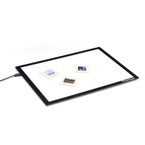 Photomyne A4 Light Pad – Slide & Film Negative Scanning Viewer | Perfect for Art, Film & Memories