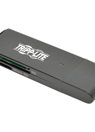 Tripp Lite USB 3.0 SuperSpeed SD/Micro SD Adapter, Memory Card Media Reader 5 Gbps (U352-000-SD) , black