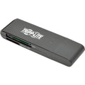 Tripp Lite USB 3.0 SuperSpeed SD/Micro SD Adapter, Memory Card Media Reader 5 Gbps (U352-000-SD) , black